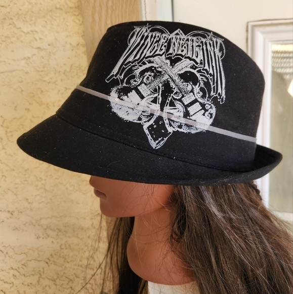 Vince Neil Ink brand The‎ strip Las Vegas fedora hat black main image 12